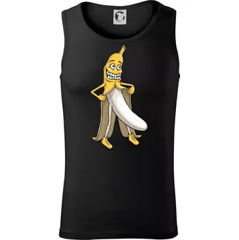 Pánské termoprádlo Úchylný banán (Hana-creative) - Tílko pánské Core - S ( Černá )