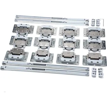 Kování LINIO vedení k zafrézování, komplet s tlumením Počet křídel: 3