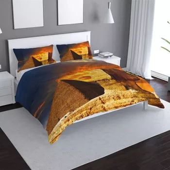 Povlečení Sablio Povlečení Pyramidy - 140x200 / 90x70