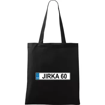 SPZ Jirka 60 - Taška bavlněná - 42 x 38 cm ( Černá )