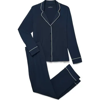 Dámské pyžamo 711325 - Tchibo - Pyžamová souprava - pro ženy - vel. L 44/46 - barva: modrá