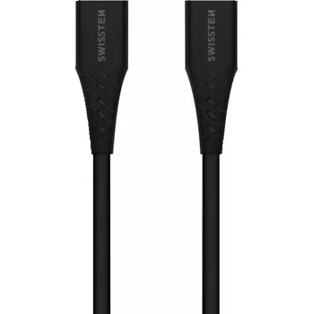 Datový kabel SWISSTEN TPU nabíjecí kabel USB-C / USB-C, délka 1 m