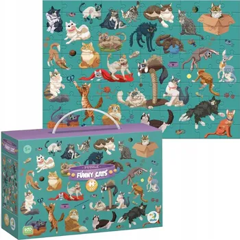 Puzzle Dodo 100 dílků Zvířata