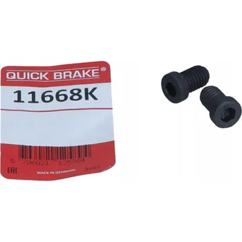 Brzdová hadice Quick Brake 11668K Sada šroubů, brzdový kotouč