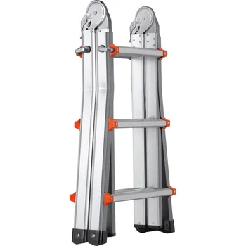 Žebřík Vevor Teleskopický hliníkový žebřík 9.5 FT skládací pro RV, nosnost 330lb