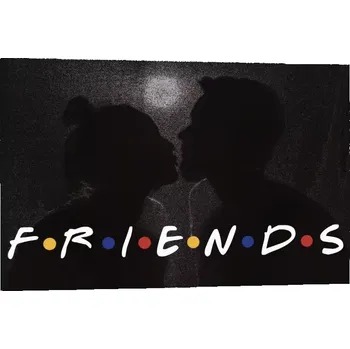 Obraz Sablio Obraz Seriál přátelé FRIENDS Polibek - 60x40 cm