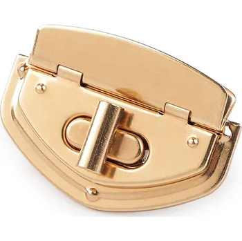 Sada zapínání na tašku 39x54 mm, barva 1 zlatá klasik