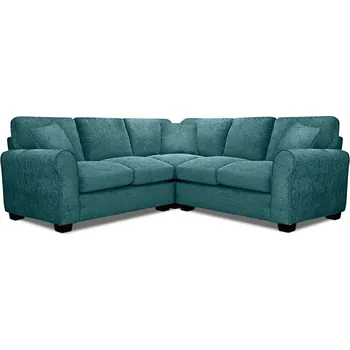 Sedací souprava Rohová sedací souprava TAMMY, petrolejová (Maurice - TEAL)