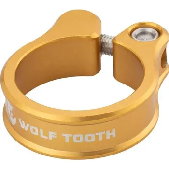 Sedlovka Wolf Tooth sedlová objímka 31.8mm Zlatá + DÁREK