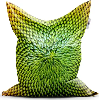 Sedací pytel Sablio Sedací vak Classic Detailní květ - 150x100 cm