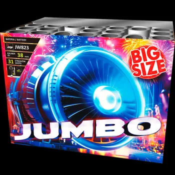 Zábavní pyrotechnika JORGE Baterie 31 ran JUMBO 38mm F3 - baterie 31 ran JW823