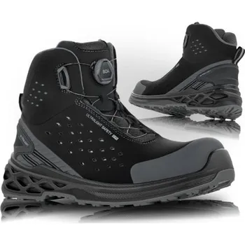 VM Footwear Obuv VM BERLIN 3660-S1PSBOA, kotník s komp. špicí a planžetou 3660-S1PSBOA/43 Černá 43