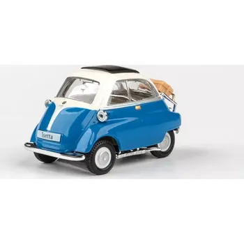 autíčko Abrex Cararama 1:43 - BMW Isetta 250 - Blue