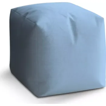 Taburet Sablio Taburet Cube Modrá sky blue: 40x40x40 cm