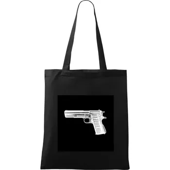 Zbraň RTG - Taška bavlněná - 42 x 38 cm ( Černá )