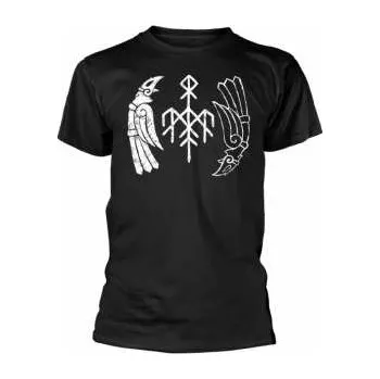Merch Wardruna: Tričko Kvitravn (organic Ts) M 2022