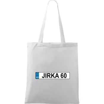 SPZ Jirka 60 - Taška bavlněná - 42 x 38 cm ( Bílá )