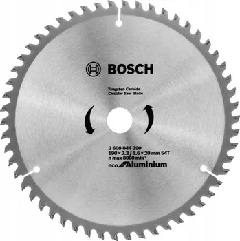 Pilový kotouč Pilový kotouč na hliník 190x20mm 54 zubů ECO