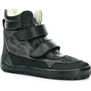 Dívčí zimní obuv Beda Black Shine zimní barefoot boty (BFN 170070/W/MK/SO) Velikost boty (EU): 27, Vnitřní délka boty: 170, Vnitřní šířka boty: 68