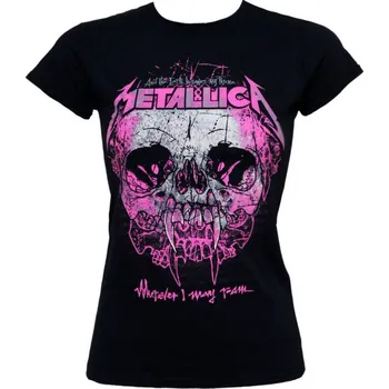 Dámské tričko Tričko metal dámské Metallica - Wherever I May Roam - ROCK OFF - RTMTLGSBWHE METTS36LB - M