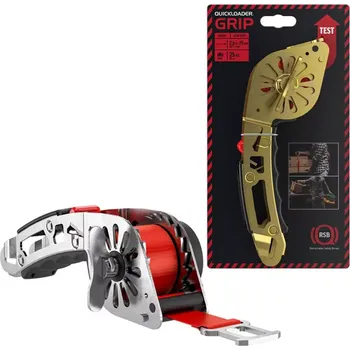 Upínací popruh Quickloader Grip 25 kg – ergonomický přenášecí popruh s rukojetí2,5 m 25 mm