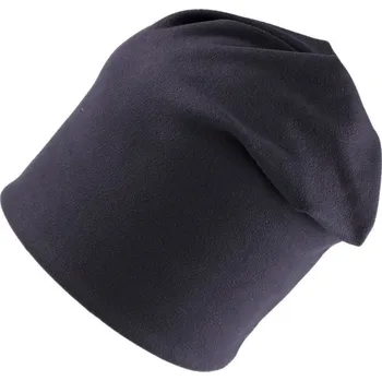 Čepice Nákrčník / čepice soft fleece, střední, 8 modrá tmavá čepice