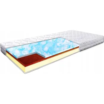 Matrace Matrace MATERACE Z GÓR MARSHMALO KOKOS II H1+ H2 středně měkká 200 x 120 x 14 cm