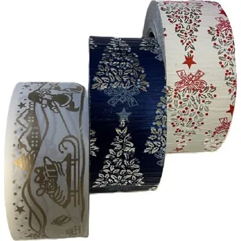 Stuha Stuha návin - vánoční tisk 5cm/50y