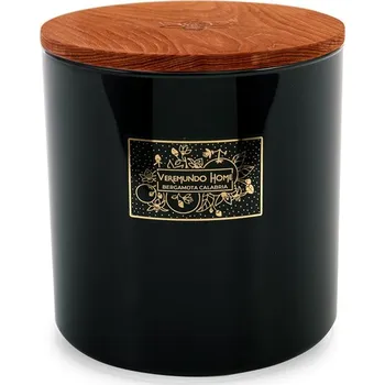 Svíčka VEREMUNDO HOME Vonná svíčka Paris Bergamoto di Calabria, 1,5 kg, černá 16205