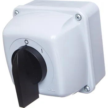 vypínač Jednopólový vypínač Klasik Elektromet odstíny šedé Łuk16-13