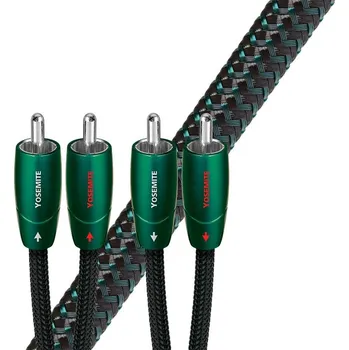 Audio kabel Audioquest Yosemite (RR) 8m (Audio kabel s konektory RCA na RCA se systémem DBS a vodiči z premiové mědi PSC+)