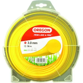 Žací struna žlutá kulatá Oregon 3,0 mm x 56 m