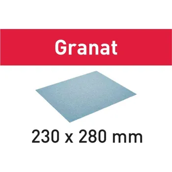 Brusný papír Brusný papír FESTOOL GRANAT 230x280 P120 GR/10