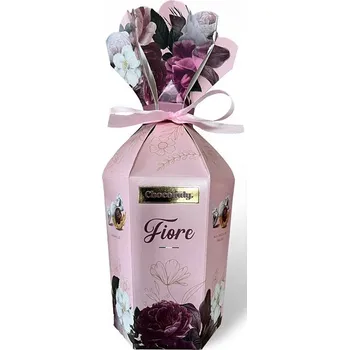 Čokoláda CHOCOLADY fiore caramello hexagon - mix pralinek s karamelovou příchutí 130g