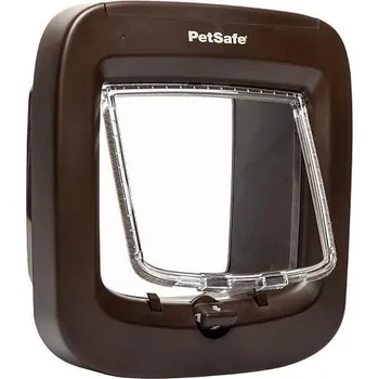 Dvířka pro psa PetSafe ® Dvířka Smart na mikročip hnědá