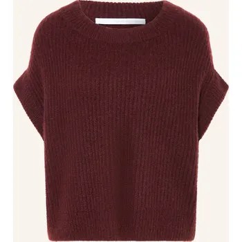 Dámský svetr Herzen's Angelegenheit Dámská Pletená Vesta S Kašmírem, tmavě...