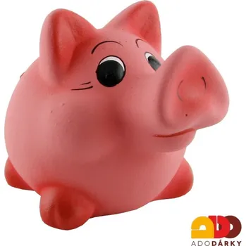 Pokladnička Pokladnička prase malé růžové 17 cm (Pokladnička prasátko)