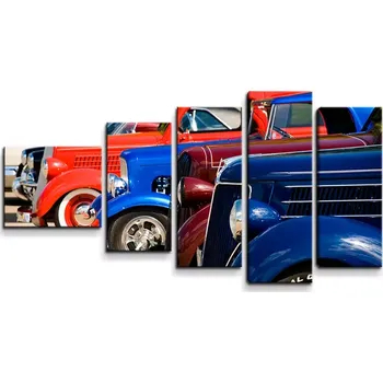 Obraz Sablio Obraz - 5-dílný Veteráni - 100x60 cm