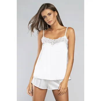 Dámské oblečení Dámské pyžamo Italian Fashion Dotyk ws.r. kr.sp. Barva: Béžová, Velikost: S