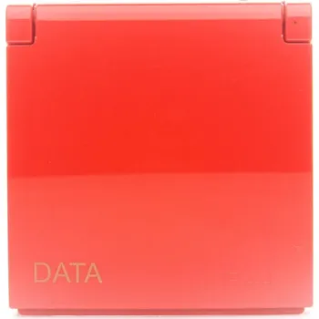 vypínač Kryt zásuvky DATA, Simon 54 DGD1BP/22, červená