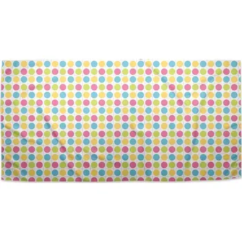 Ručník Sablio Ručník Veselé barevné puntíky - 70x140 cm