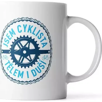 Sablio Hrnek Jsem cyklista tělem i duší - 200 ml - espresso