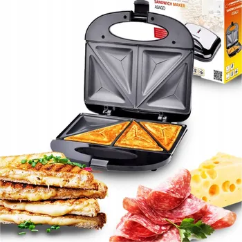 Toustovač Sendvičovač Esperanza Asiago stříbrný/šedý 1000 W