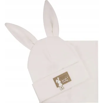 Čepice LETNÍ JARNÍ DĚTSKÝ SET ČEPICE S UŠIMA + NÁKRČNÍK NÁKRČNÍK 44-48