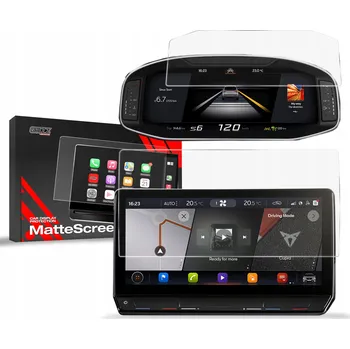 Obraz 2v1 Fólie PROTI OTISKŮM prstů pro Cupra Leon 12" (2020-2024)