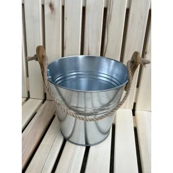 Kbelík do sauny pozinkované 10 l