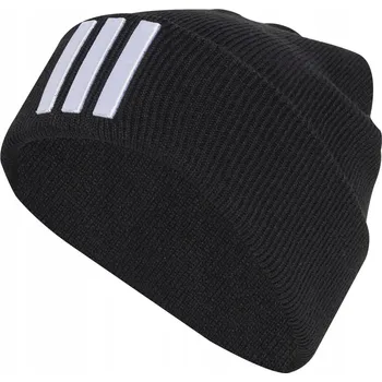 Čepice Adidas zimní čepice beanie černá velikost XS