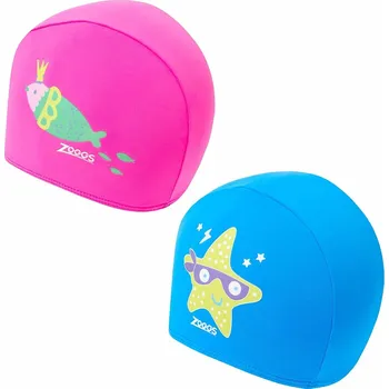 Plavecká čepice Dětská plavecká čepice Zoggs NYLON-SPANDEX CAP KIDS - modrá