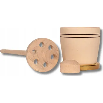 Máslenka Máslenka Woodcarver dřevěná béžová