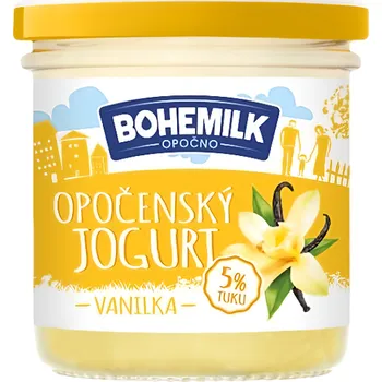 Bohemilk Opočenský jogurt 5% tuku vanilka 150g